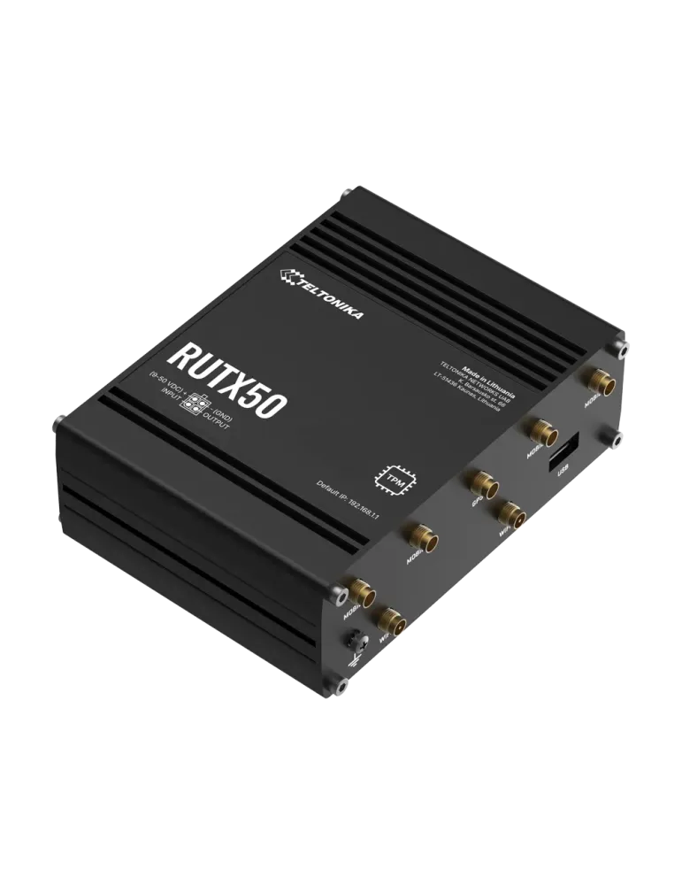 Teltonika Router 5G Industrial - 5G Sub-6Ghz SA/NSA - Doble Módem Dual