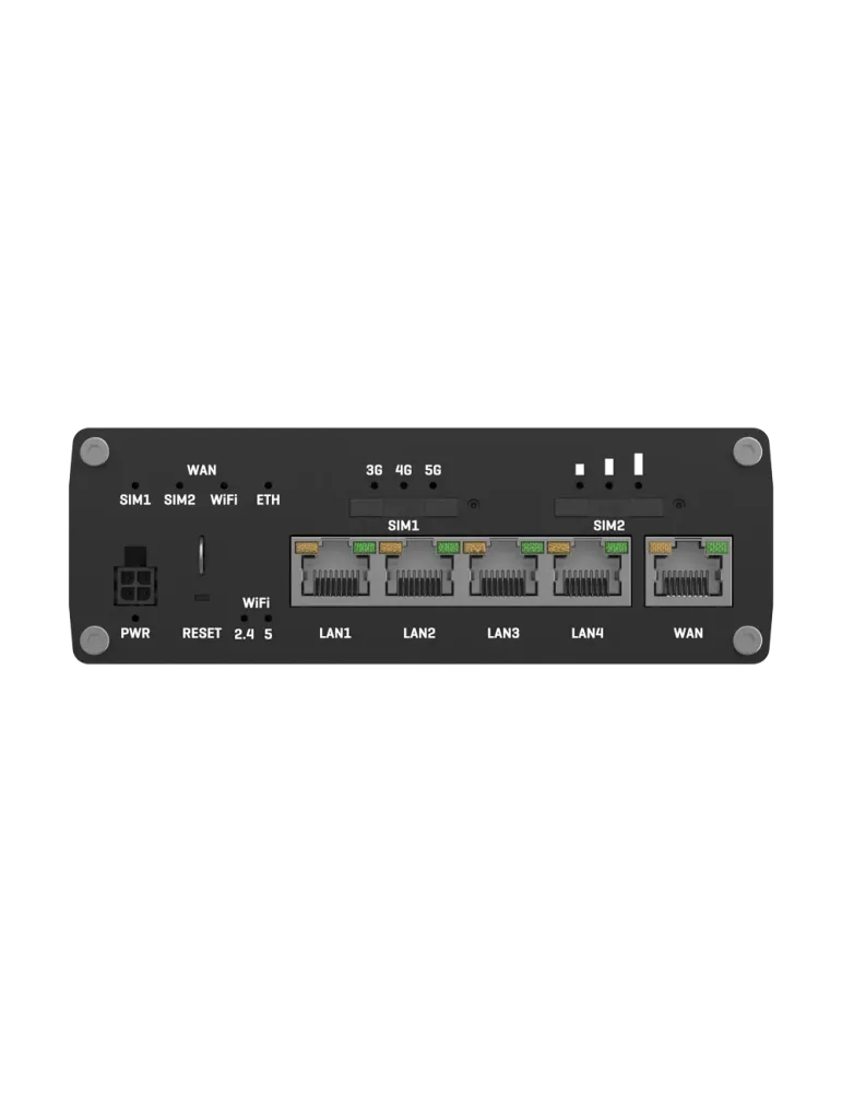 Teltonika Router 5G Industrial - 5G Sub-6Ghz SA/NSA - Doble Módem Dual