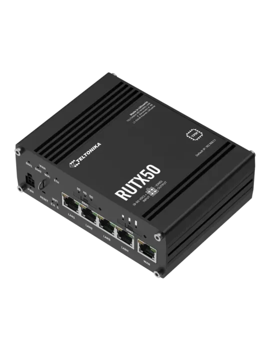 Teltonika Router 5G Industrial - 5G Sub-6Ghz SA/NSA - Doble Módem Dual