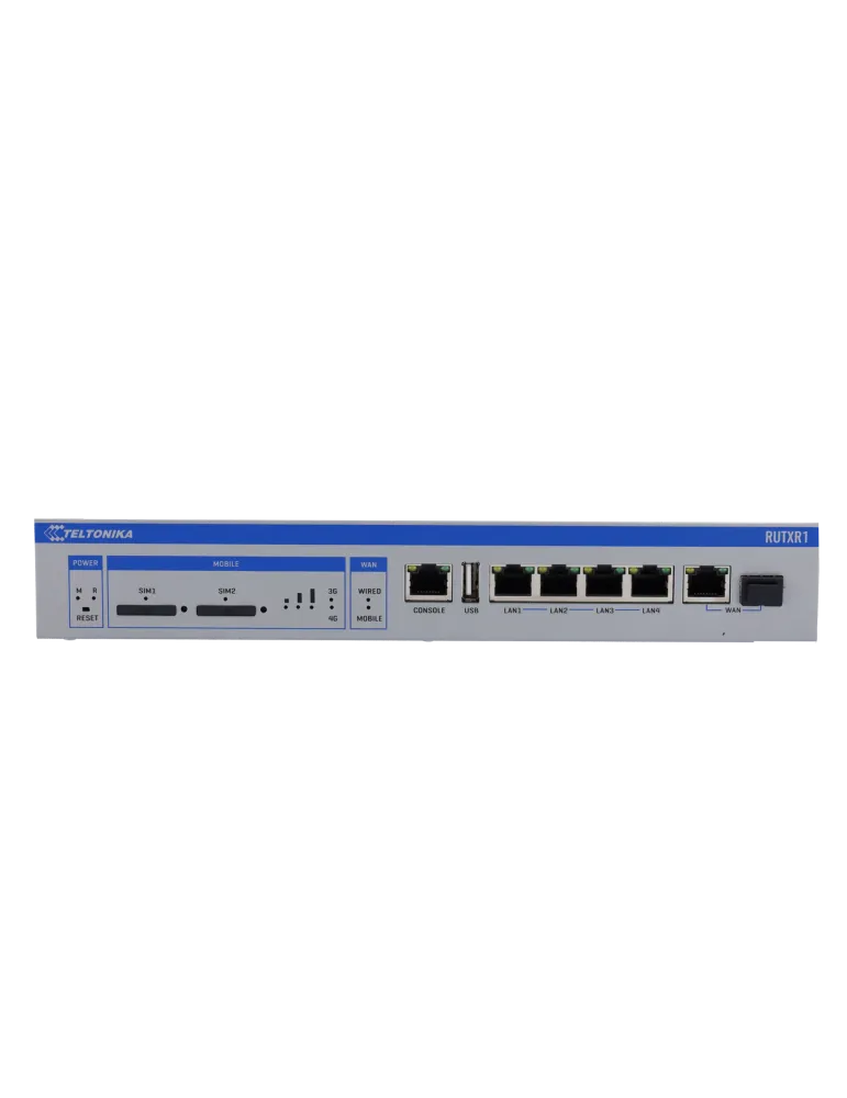 Teltonika Router 4G Industrial - Dual SIM 4G Cat 6 - Wi-Fi 5 - 4 puert