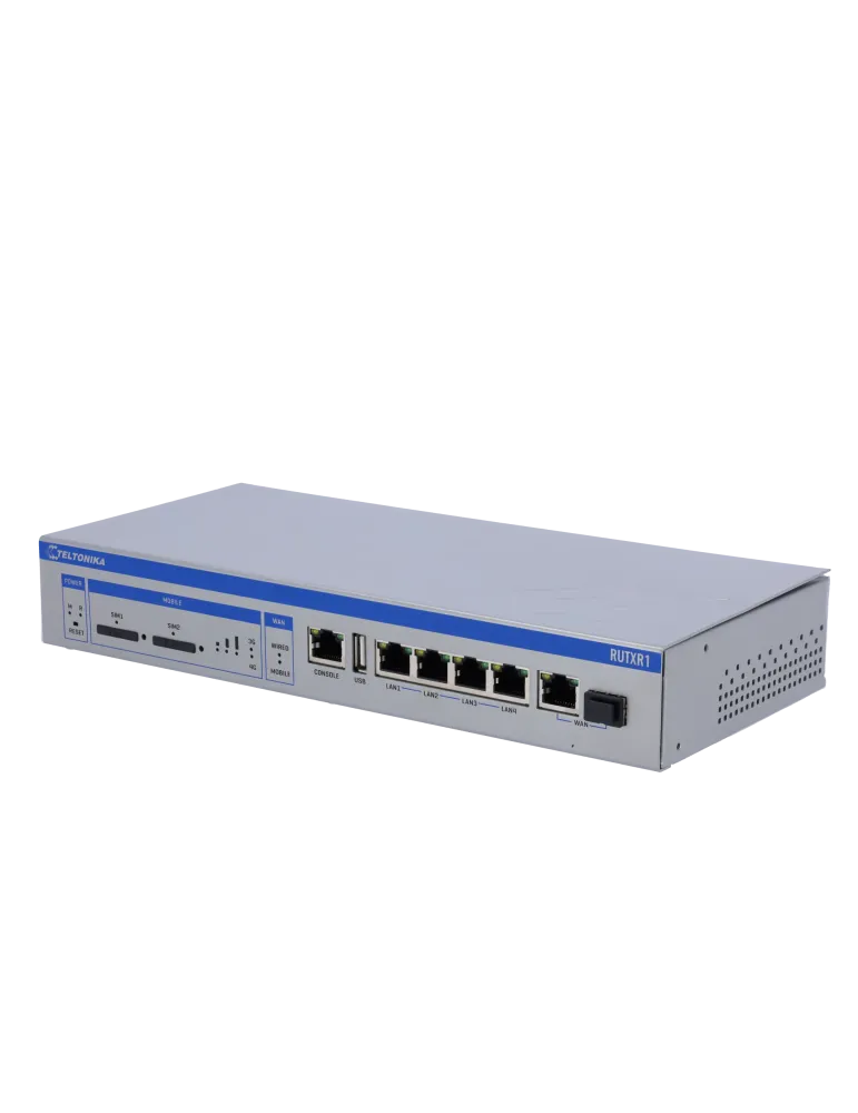 Teltonika Router 4G Industrial - Dual SIM 4G Cat 6 - Wi-Fi 5 - 4 puert