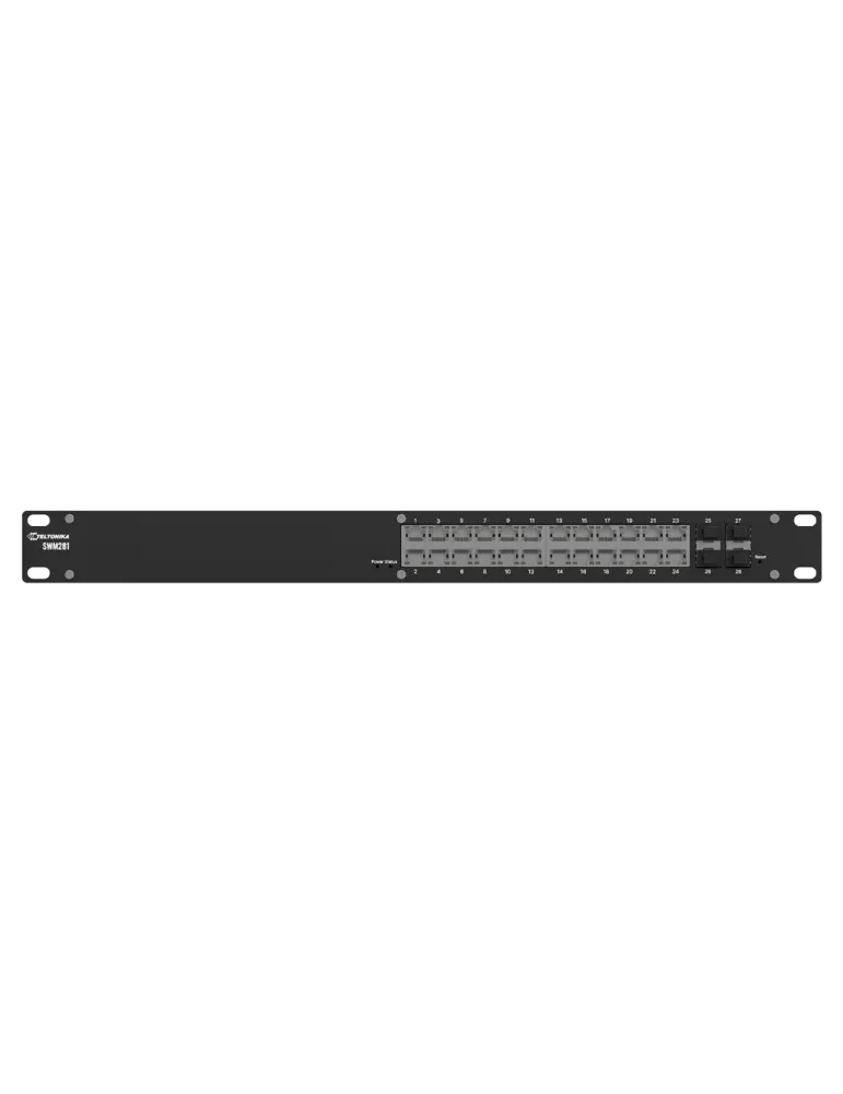 Teltonika Switch Gestionable Capa 3 - 24 puertos Gigabit+ 4 SFP Gigabi