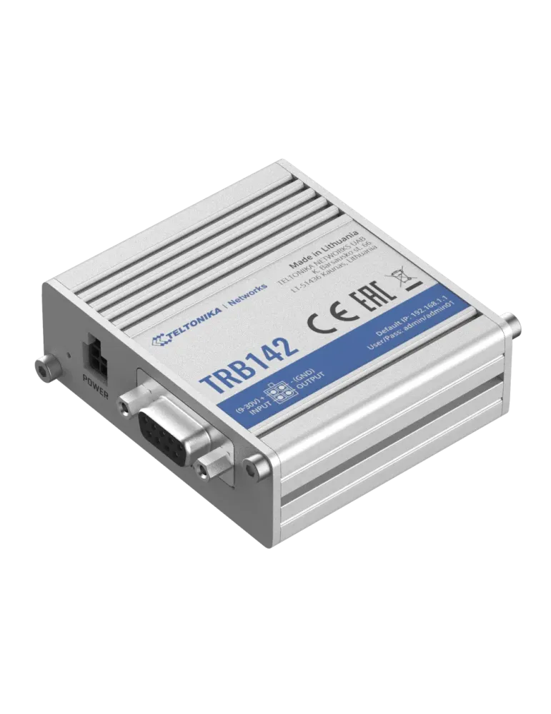 Teltonika Gateway 4G Industrial - 4G Cat 1 / 3G / 2G - Puerto RS232 -