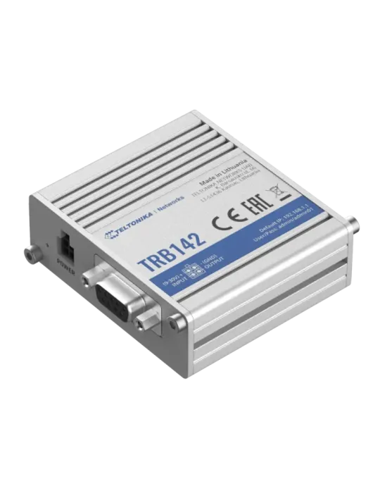 Teltonika Gateway 4G Industrial - 4G Cat 1 / 3G / 2G - Puerto RS232 -