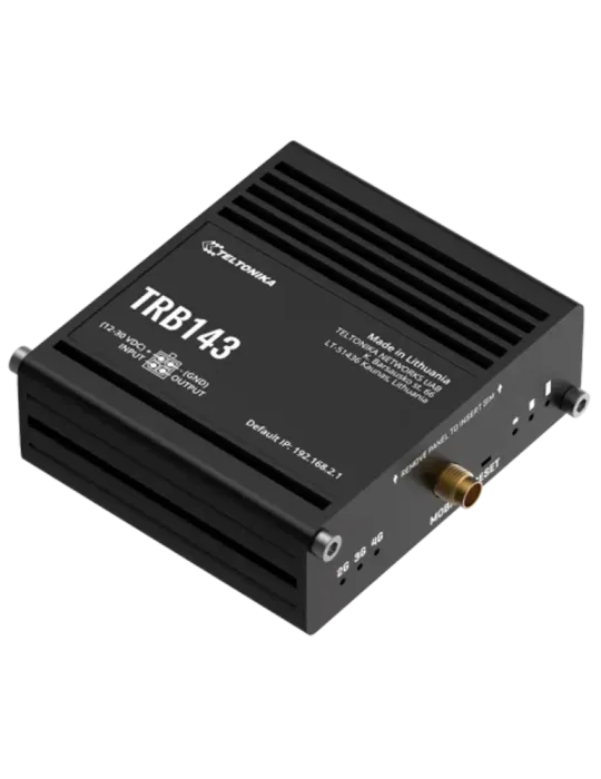 Teltonika Gateway 4G Industrial - 4G Cat 4 / 3G / 2G - Puerto Ethernet