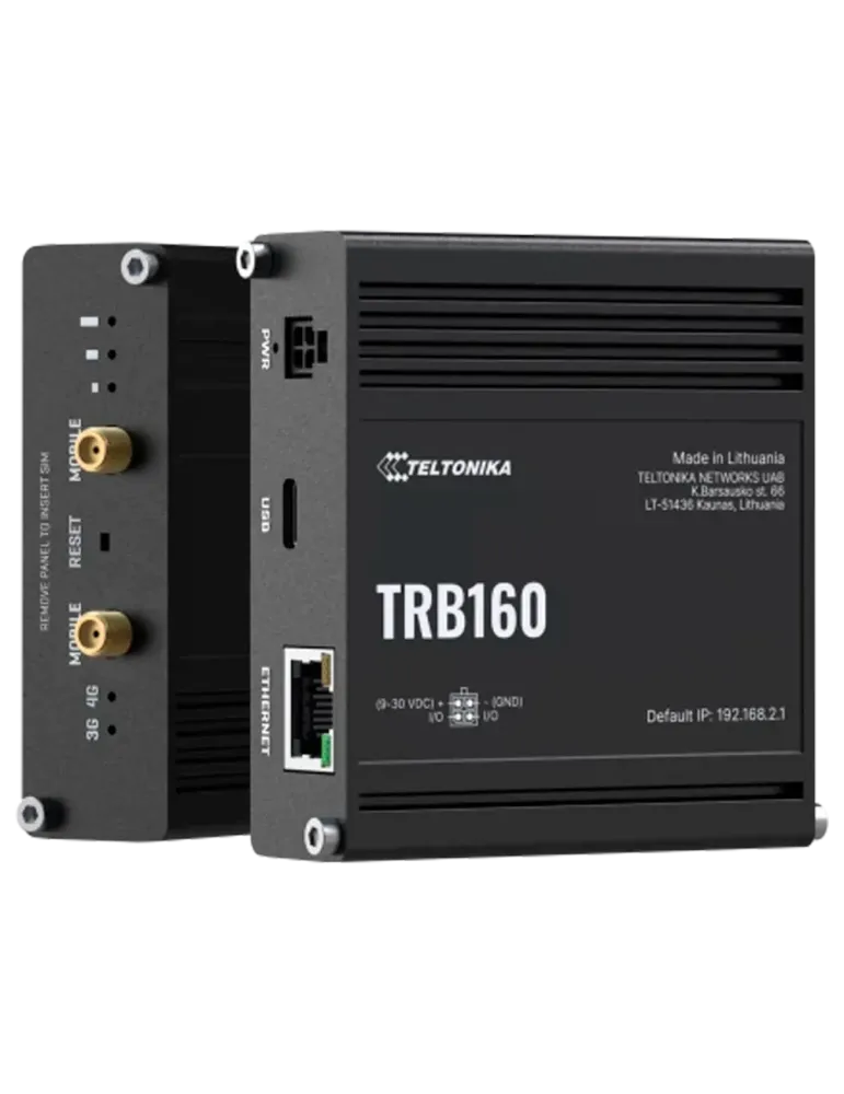 Teltonika Gateway 4G Industrial - 4G Cat 4 / 3G / 2G - Puerto Ethernet