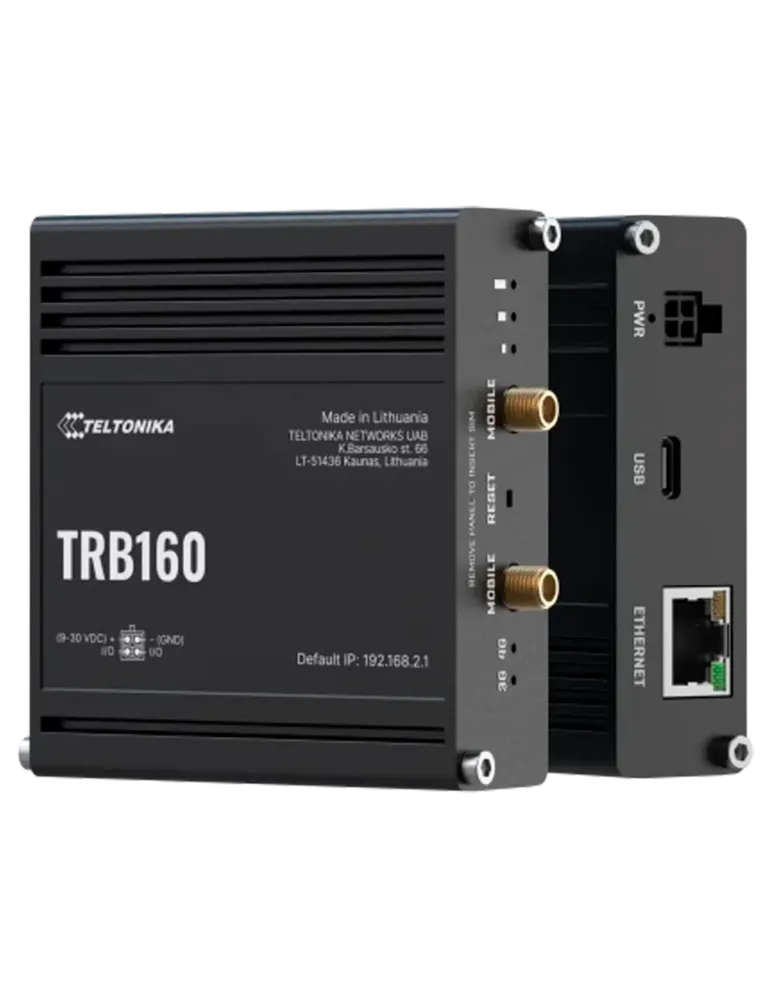 Teltonika Gateway 4G Industrial - 4G Cat 4 / 3G / 2G - Puerto Ethernet