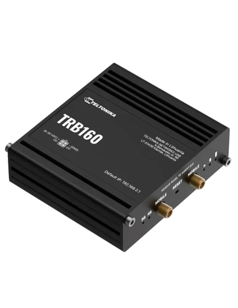 Teltonika Gateway 4G Industrial - 4G Cat 4 / 3G / 2G - Puerto Ethernet