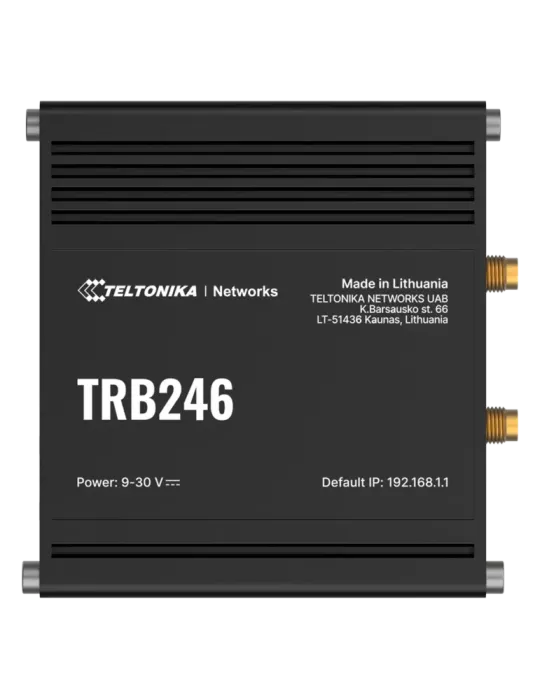 Teltonika Gateway 4G Industrial - 4G Cat 4 / 3G / 2G - Puerto RJ45 10/
