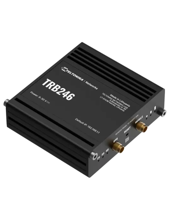 Teltonika Gateway 4G Industrial - 4G Cat 4 / 3G / 2G - Puerto RJ45 10/
