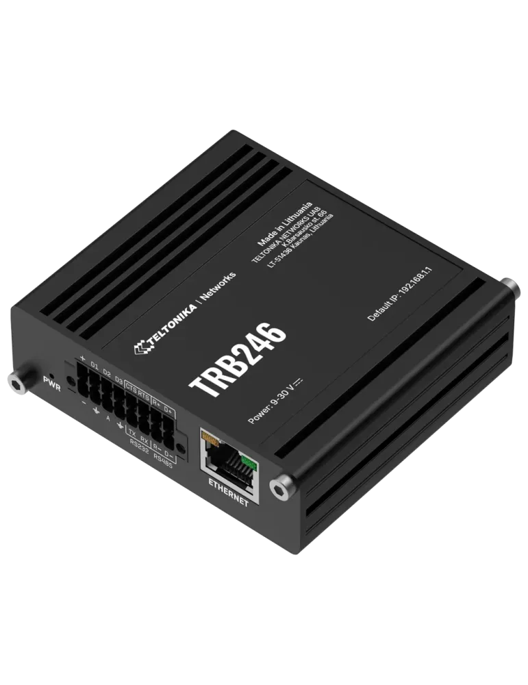 Teltonika Gateway 4G Industrial - 4G Cat 4 / 3G / 2G - Puerto RJ45 10/
