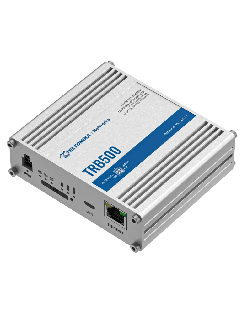 Teltonika Gateway 5G Industrial - 5G Sub-6Ghz SA/NSA - Compatible con