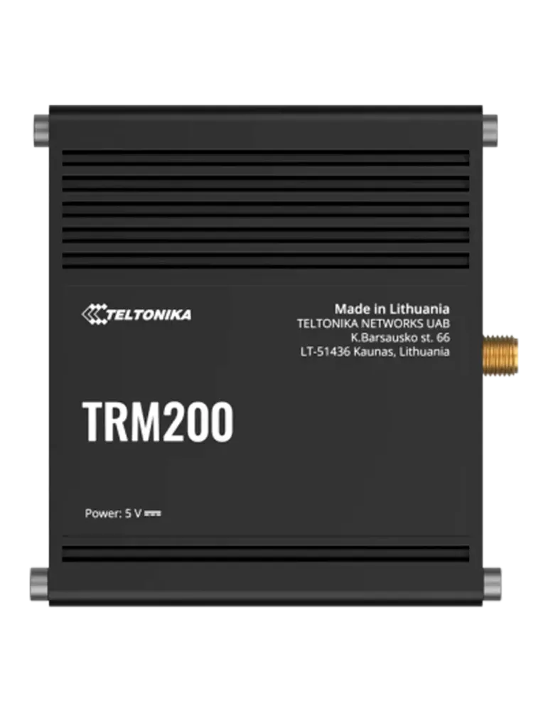 Teltonika Módem 4G Industrial - 4G Cat 4 / 3G / 2G - Conector Micro US