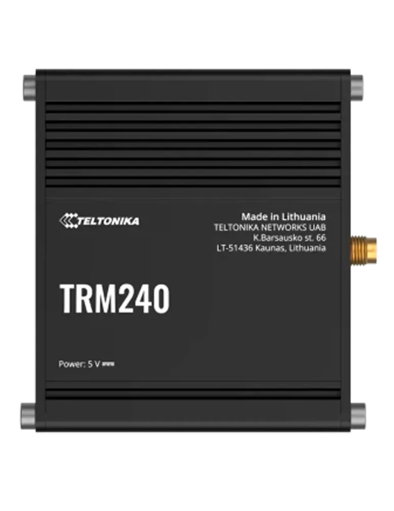 Teltonika Módem 4G Industrial - 4G Cat 1 / 3G / 2G - Conector Micro US