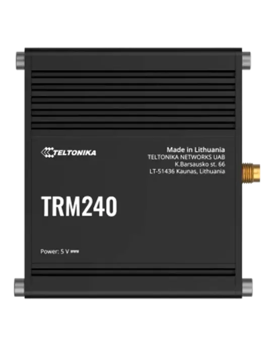 Teltonika Módem 4G Industrial - 4G Cat 1 / 3G / 2G - Conector Micro US