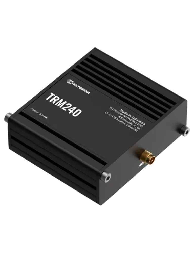 Teltonika Módem 4G Industrial - 4G Cat 1 / 3G / 2G - Conector Micro US