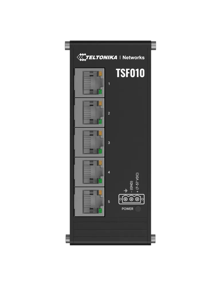 Teltonika Switch No gestionable Industrial - 5 puertos Ethernet RJ45 F