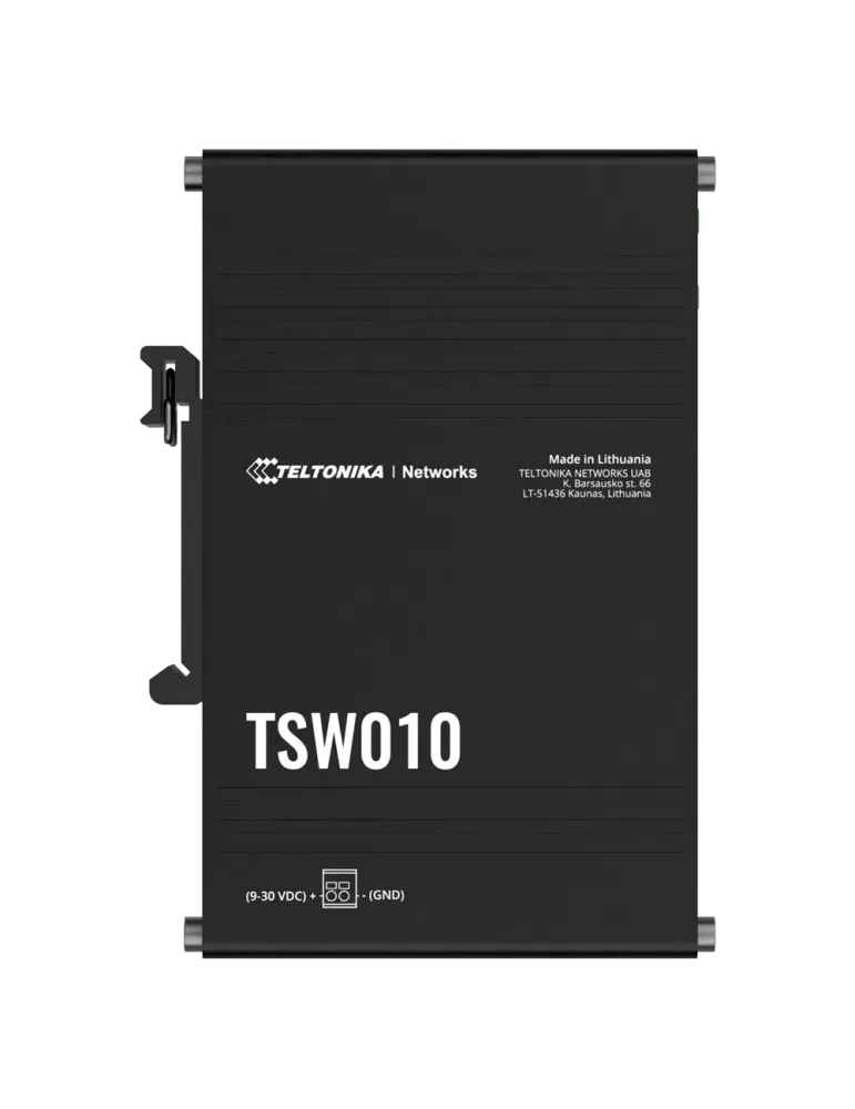 Teltonika Switch No gestionable Industrial - 5 puertos Ethernet RJ45 F