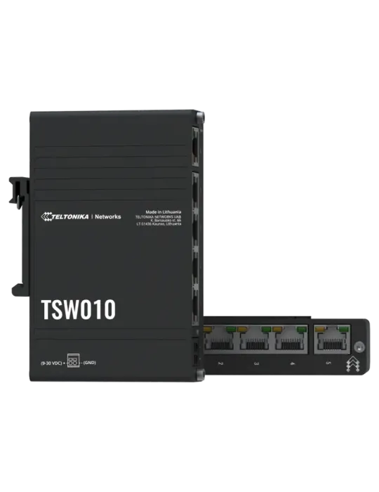 Teltonika Switch No gestionable Industrial - 5 puertos Ethernet RJ45 F
