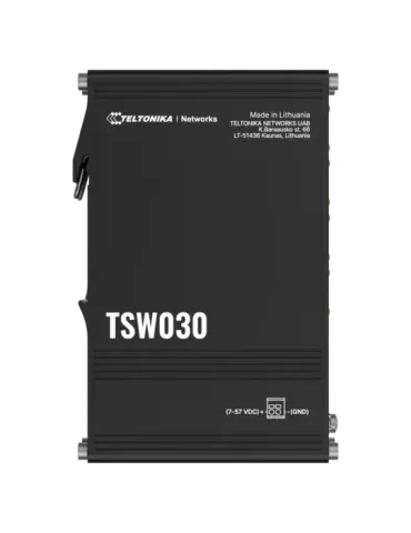 Teltonika Switch No gestionable Industrial - 8 puertos Ethernet RJ45 F