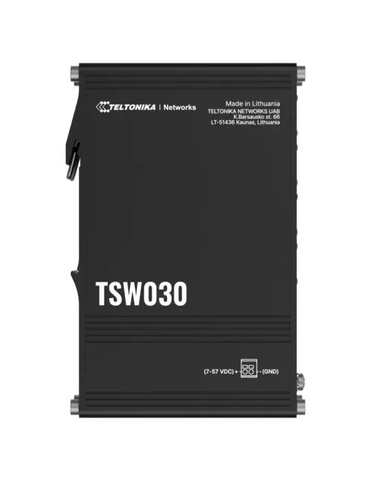 Teltonika Switch No gestionable Industrial - 8 puertos Ethernet RJ45 F