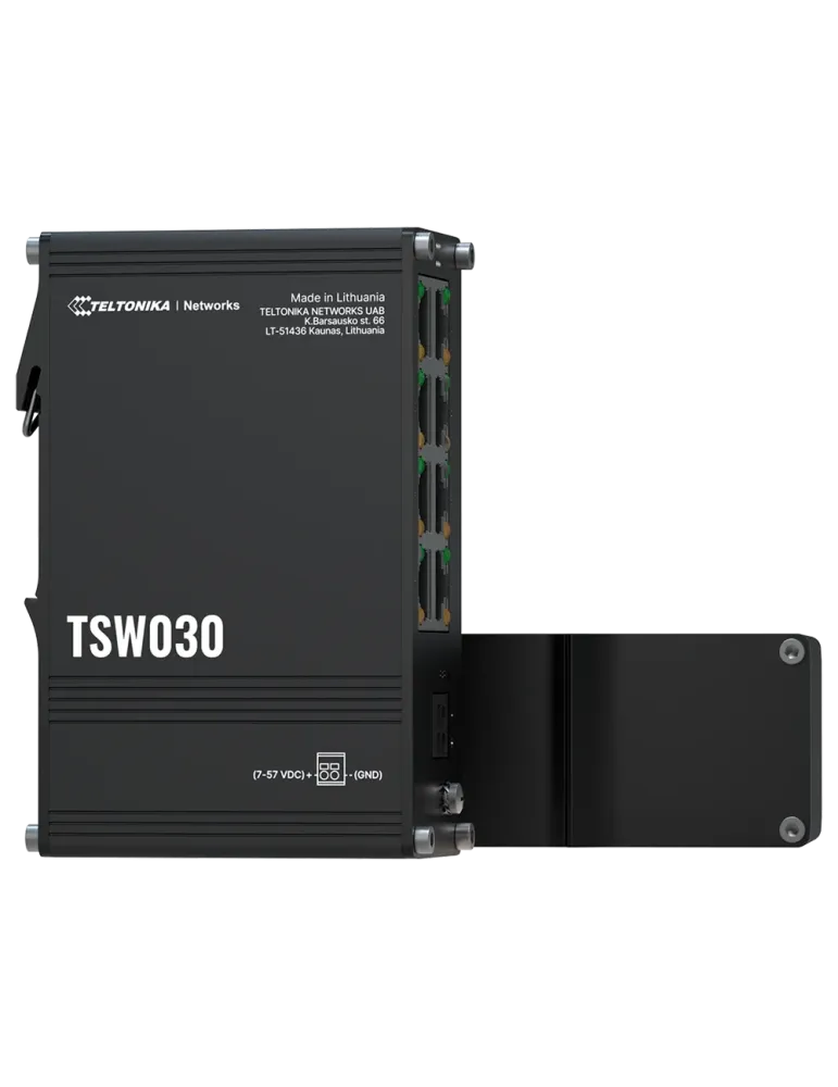 Teltonika Switch No gestionable Industrial - 8 puertos Ethernet RJ45 F