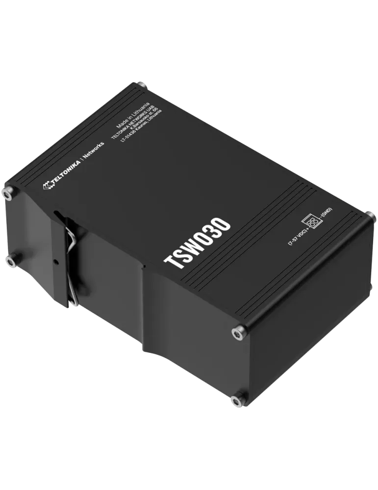 Teltonika Switch No gestionable Industrial - 8 puertos Ethernet RJ45 F