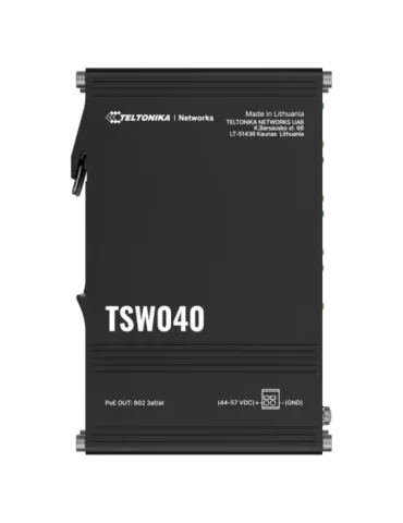 Teltonika Switch PoE No gestionable Industrial - 8 puertos Ethernet RJ
