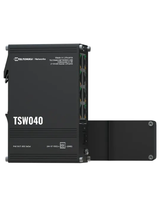 Teltonika Switch PoE No gestionable Industrial - 8 puertos Ethernet RJ