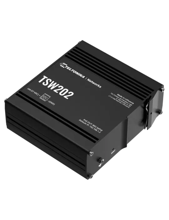 Teltonika Switch PoE Gestionable Industrial - 8 puertos Ethernet RJ45