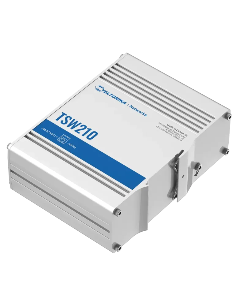 Teltonika Switch No gestionable Industrial - 8 puertos Ethernet RJ45 G
