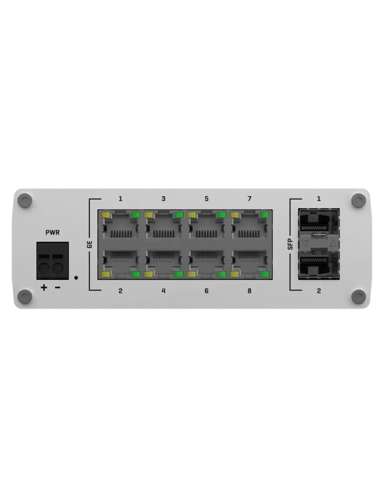 Teltonika Switch No gestionable Industrial - 8 puertos Ethernet RJ45 G