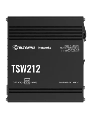 Teltonika Switch Gestionable Industrial - 8 puertos Ethernet RJ45 Giga