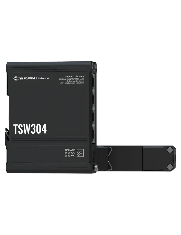 Teltonika Switch No gestionable Industrial - 4 puertos Ethernet RJ45 G