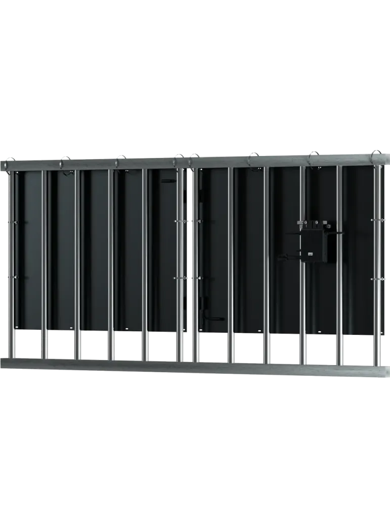 TSUN Kit Solar Air Vertical - 2 paneles ligeros 200W - Microinversor 4