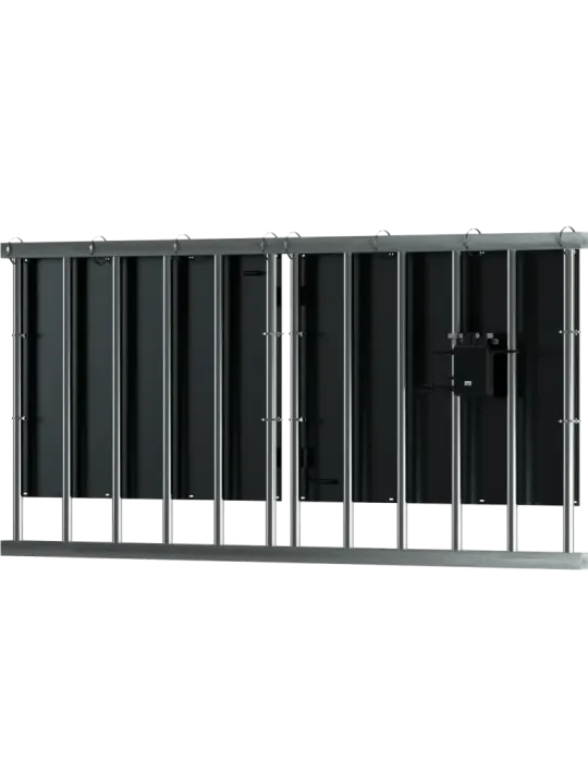 TSUN Kit Solar Air Vertical - 2 paneles ligeros 200W - Microinversor 4