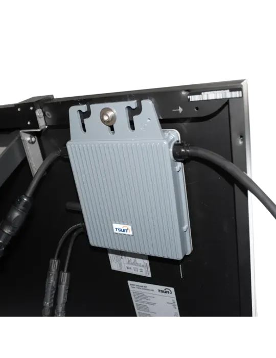TSUN Kit Solar Pop Up - Panel Full Black 400W - Microinversor MS400 40
