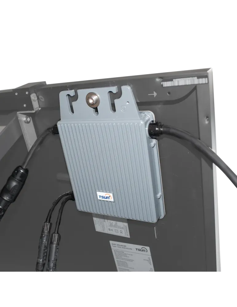 TSUN Kit Solar Pop Up - Panel Full Black 400W - Microinversor M400 400