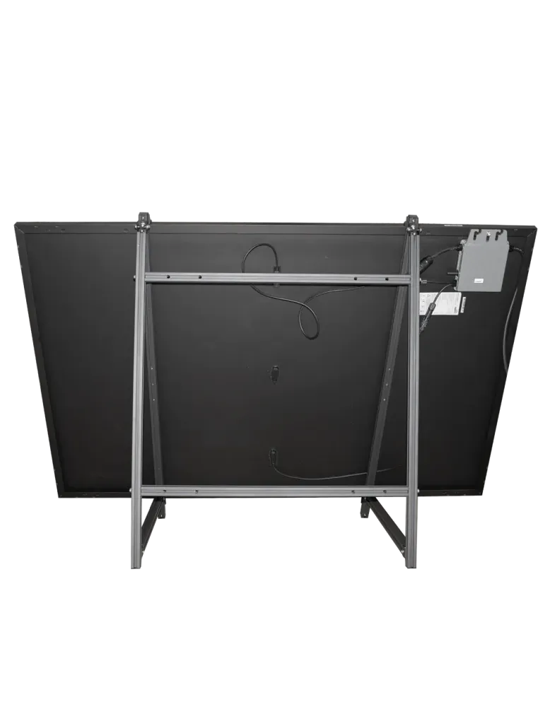 TSUN Kit Solar Spider Angled - Panel Full Black 400W - Microinversor M