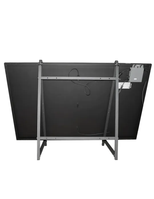 TSUN Kit Solar Spider Angled - Panel Full Black 400W - Microinversor M