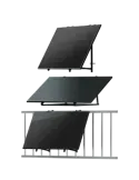 TSUN Kit Solar Universal - Panel solar 400W - Microinversor 400W - Par