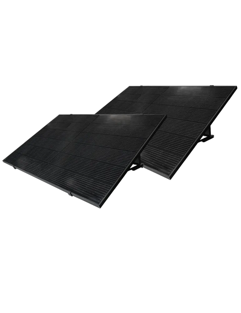 TSUN Kit Solar Pop Up - 2 paneles Full Black 420W - Microinversor 800W