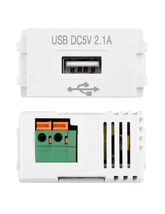 MARCA BLANCA Conversor de tensión - Entrada AC 220 V - Salida DC 5 V /
