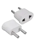 MARCA BLANCA Adaptador - Enchufe Tipo A (USA) a Enchufe Tipo F (EU) -