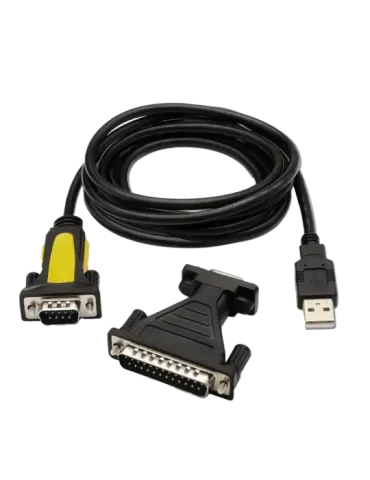 MARCA BLANCA Conversor USB - RS232 - Conexión serial - Longitud 1.8 m