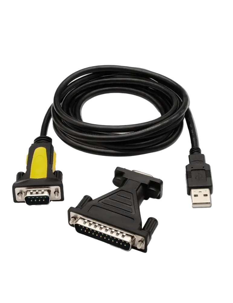 MARCA BLANCA Conversor USB - RS232 - Conexión serial - Longitud 1.8 m