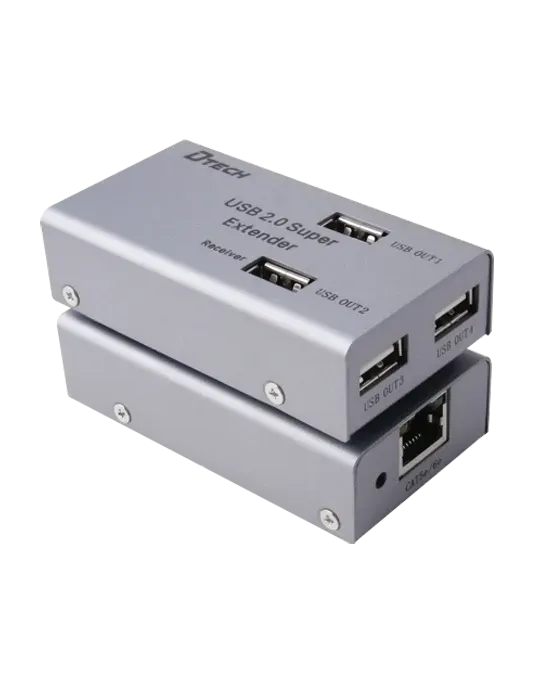 MARCA BLANCA Extensor de señal USB - Alcance 50 m - Permite conexiones