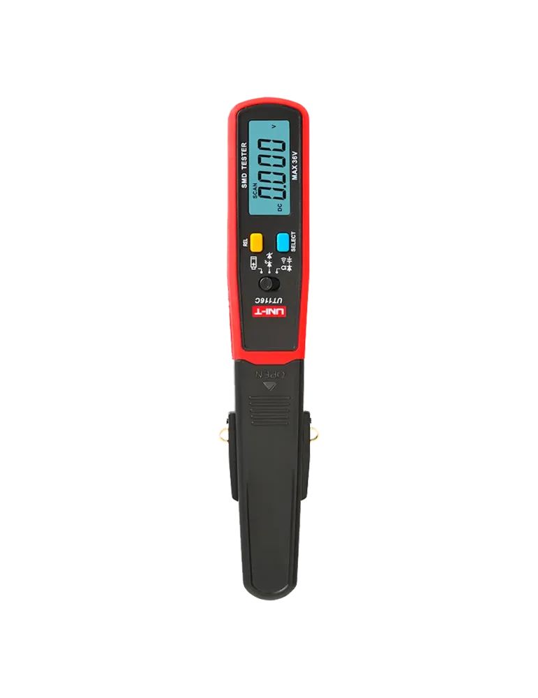UNI-TREND Tester digital componentes SMD - Pantalla de hasta 6000 cuen