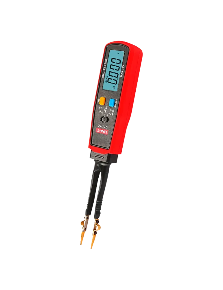 UNI-TREND Tester digital componentes SMD - Pantalla de hasta 6000 cuen