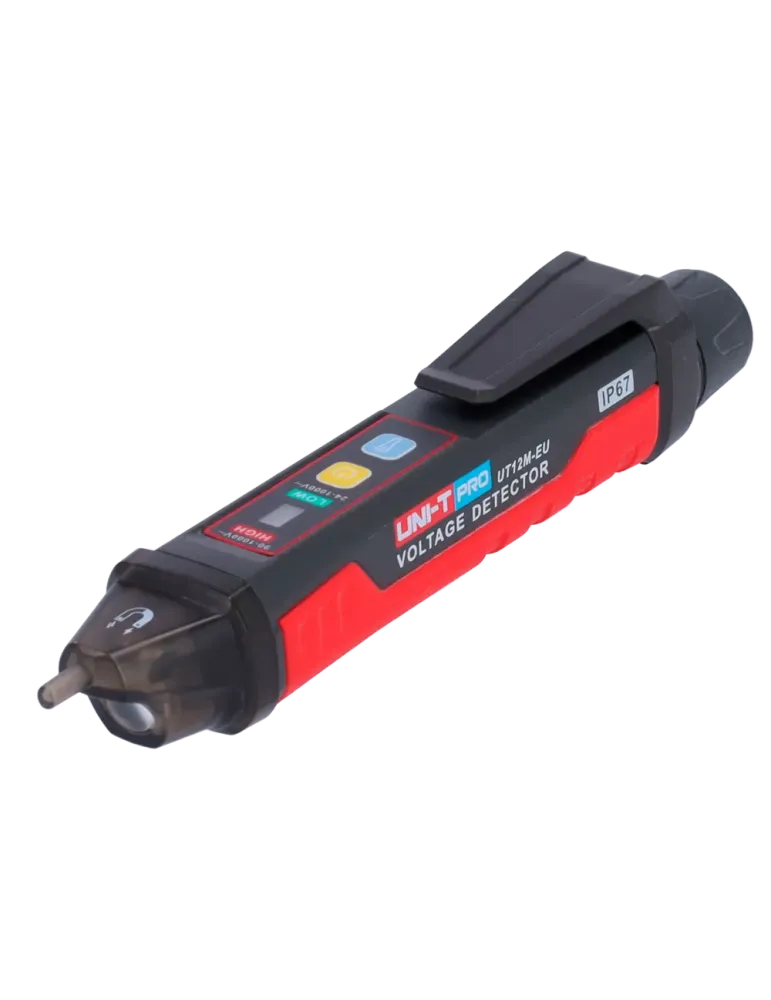 UNI-TREND Detector de voltaje AC sin contacto - Modo de alto y bajo vo
